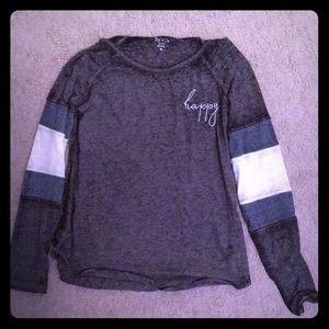 This shirt is 55%cotton and 45%polyester.